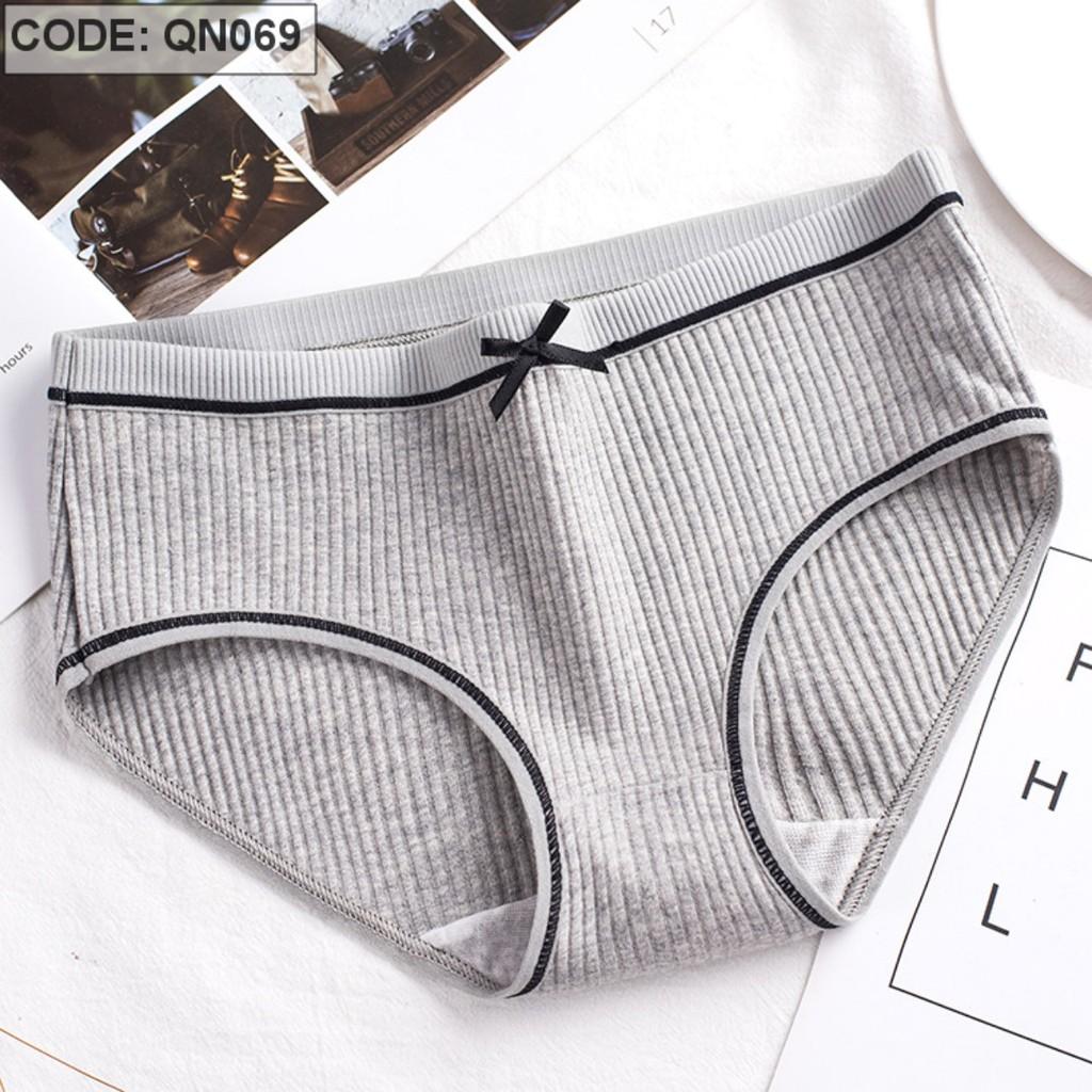 Quần Lót Nữ Gân Phối Nơ QN069170
