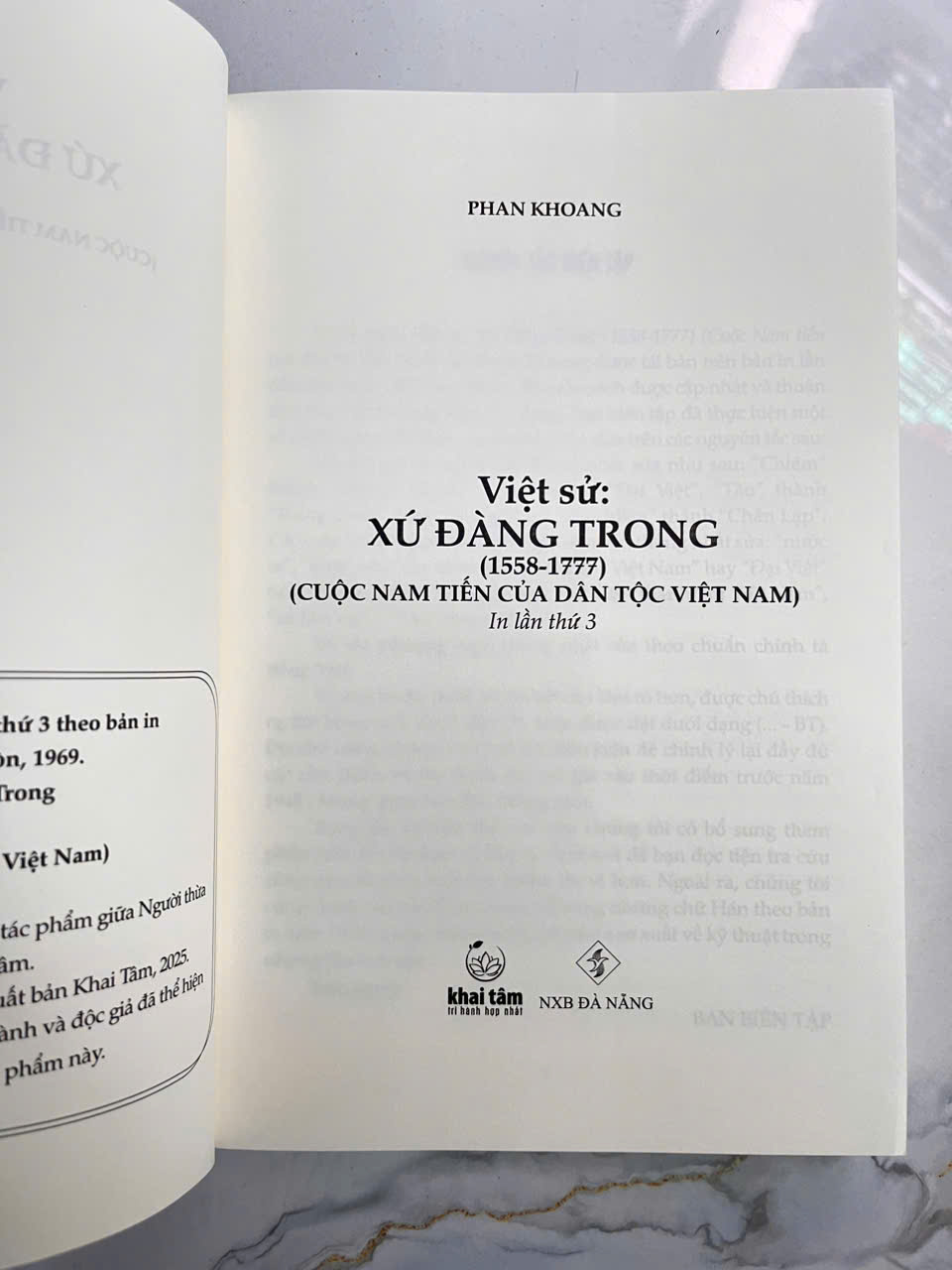 Việt Sử: Xứ Đàng Trong 1558 - 1777- Cuộc Nam tiến của dân tộc Việt Nam
