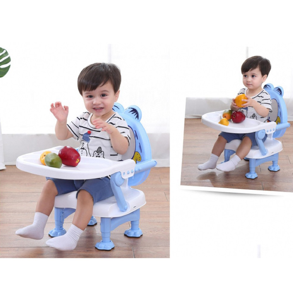 Bàn ghế ngồi ăn dặm chống trượt cho bé Đồ Chơi Tre Em Trí Tuệ The Toy