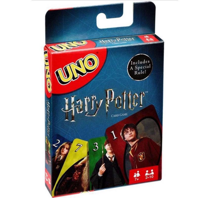 Bộ bài Uno họa tiết Phim Harry Potter độc đáo thú vị vui nhộn Cao Cấp Thẻ Cứng Bóng