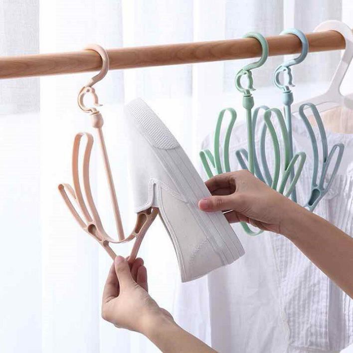 Combo 2 móc phơi giày thông minh nhựa PP bền, đẹp và chắc chắn