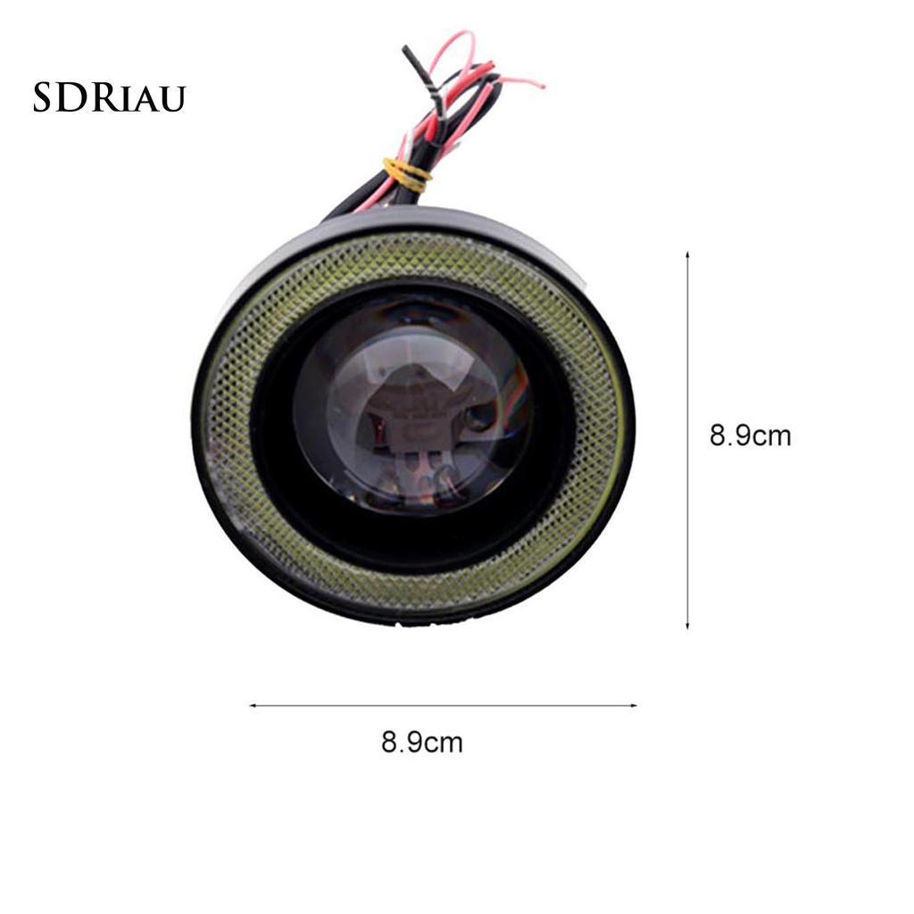 2 Đèn Led Phá Sương Mù Siêu Sáng 3.5 Inch Cho Xe Hơi