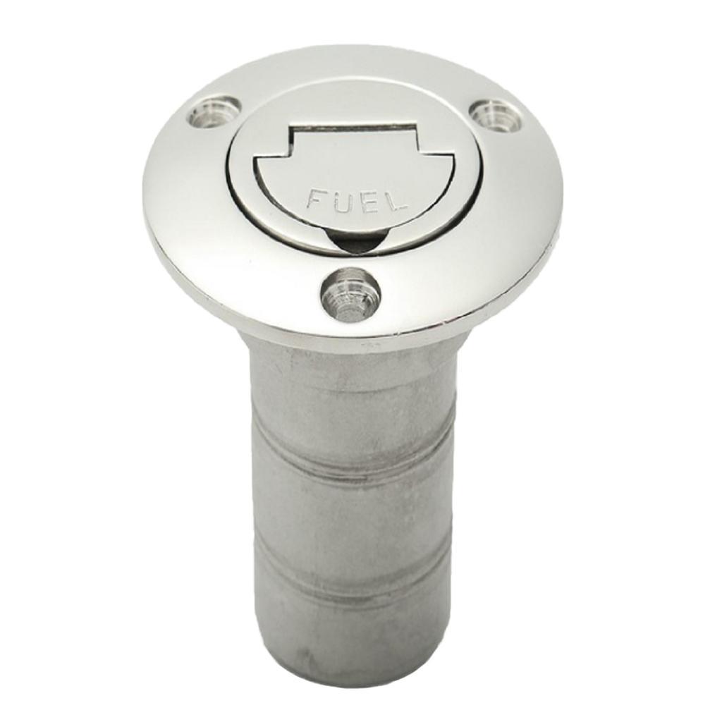 Hose Deck Fill Filler Keyless Cap for FUEL50mm Boat Filler Stainless Steel