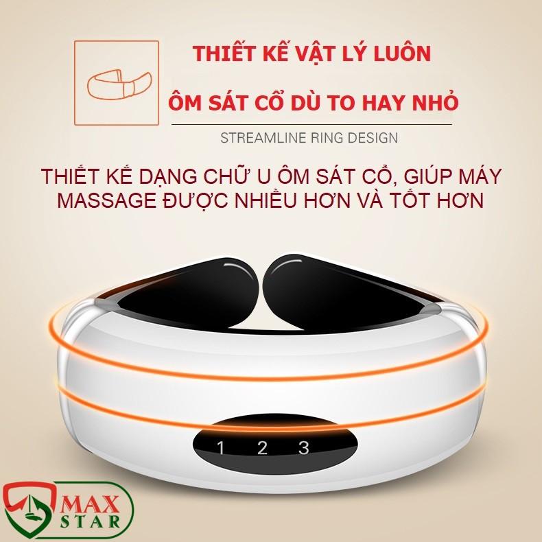 Máy massage cổ vai gáy vật lý trị liệu CAO CẤP LOẠI 1 Massage cổ thông minh