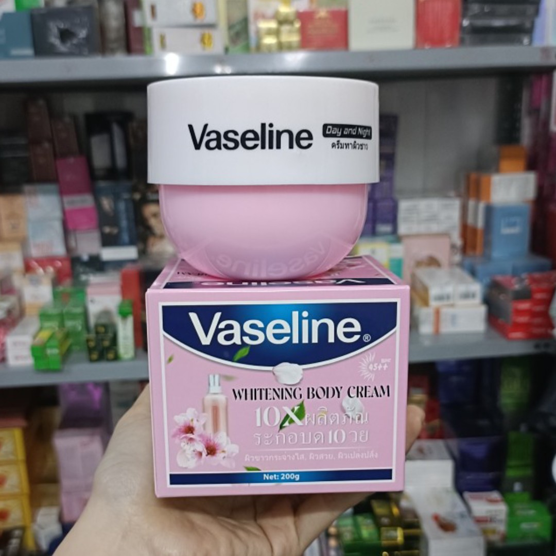 Hũ Kem Body Vaseline 10x Hồng 200g mới-thái lan ( không xuất hóa đơn đỏ )