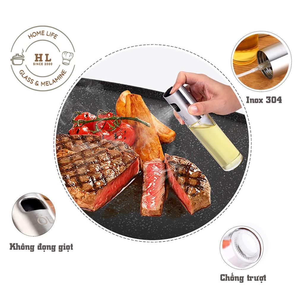 Chai sịt dầu ăn  | Chai sịt dầu chuyên dụng cho nồi chiên không dầu cao cấp chuẩn inox
