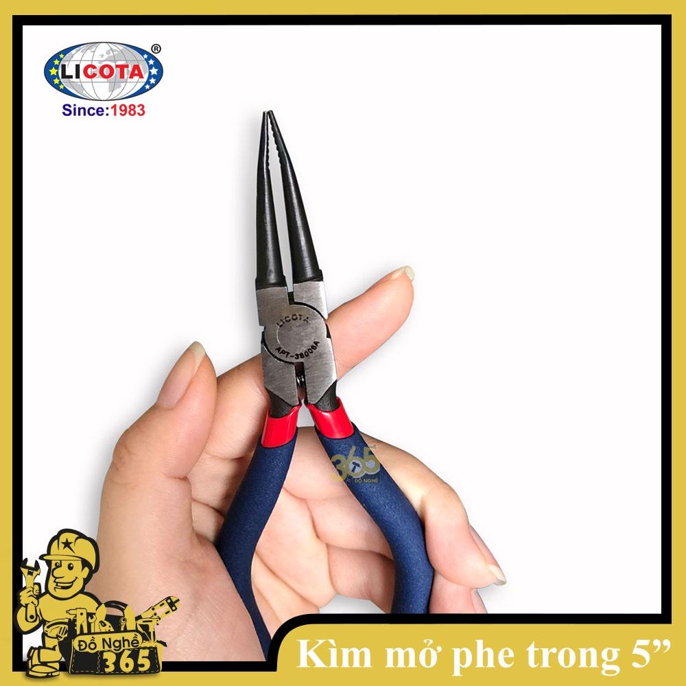 Kìm mở phe trong, phe ngoài Cao Cấp 5&quot; (125MM) LICOTA