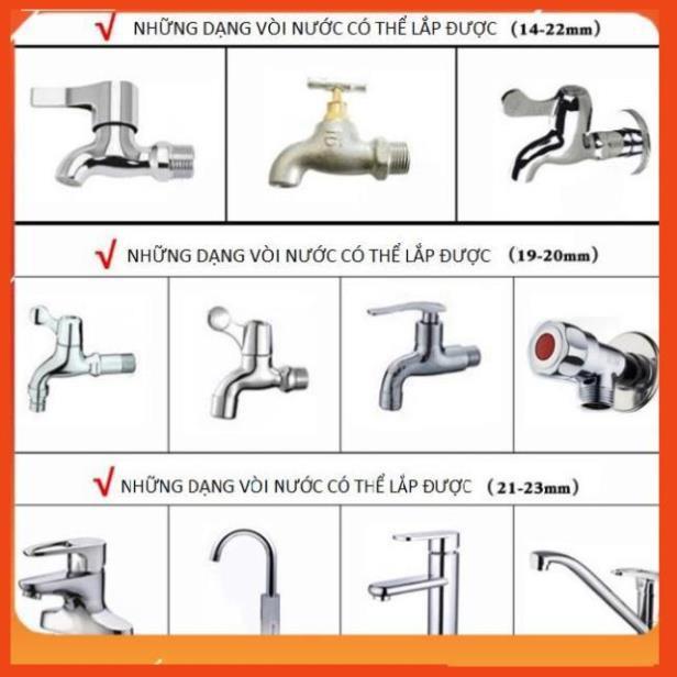 Bộ dây vòi xịt nước rửa xe, tưới cây . tăng áp 3 lần, loại 20m 206701-1 đầu đồng,cút,nối vàng+tặng mở chai