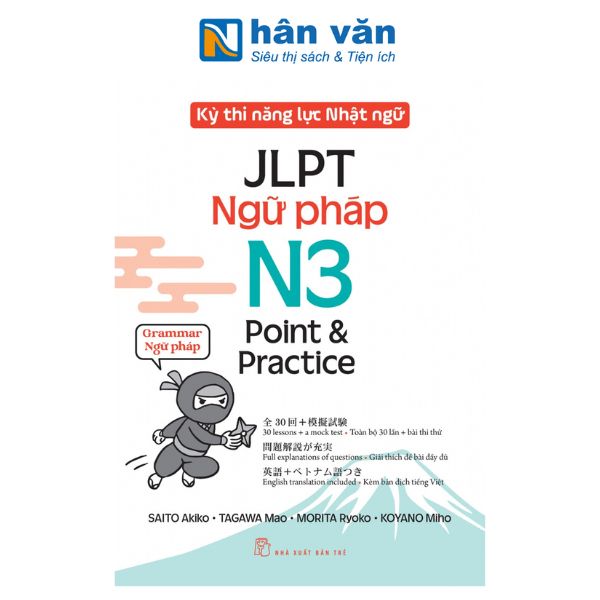 Kỳ Thi Năng Lực Nhật Ngữ - JLPT N3 Point &amp; Practice - Ngữ Pháp