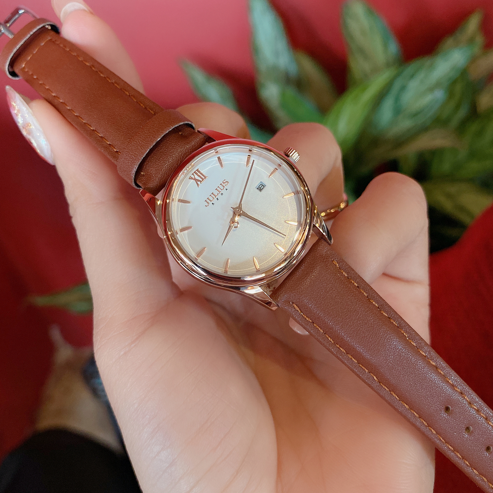 Đồng Hồ Nữ JA-1309LC Julius Hàn Quốc
