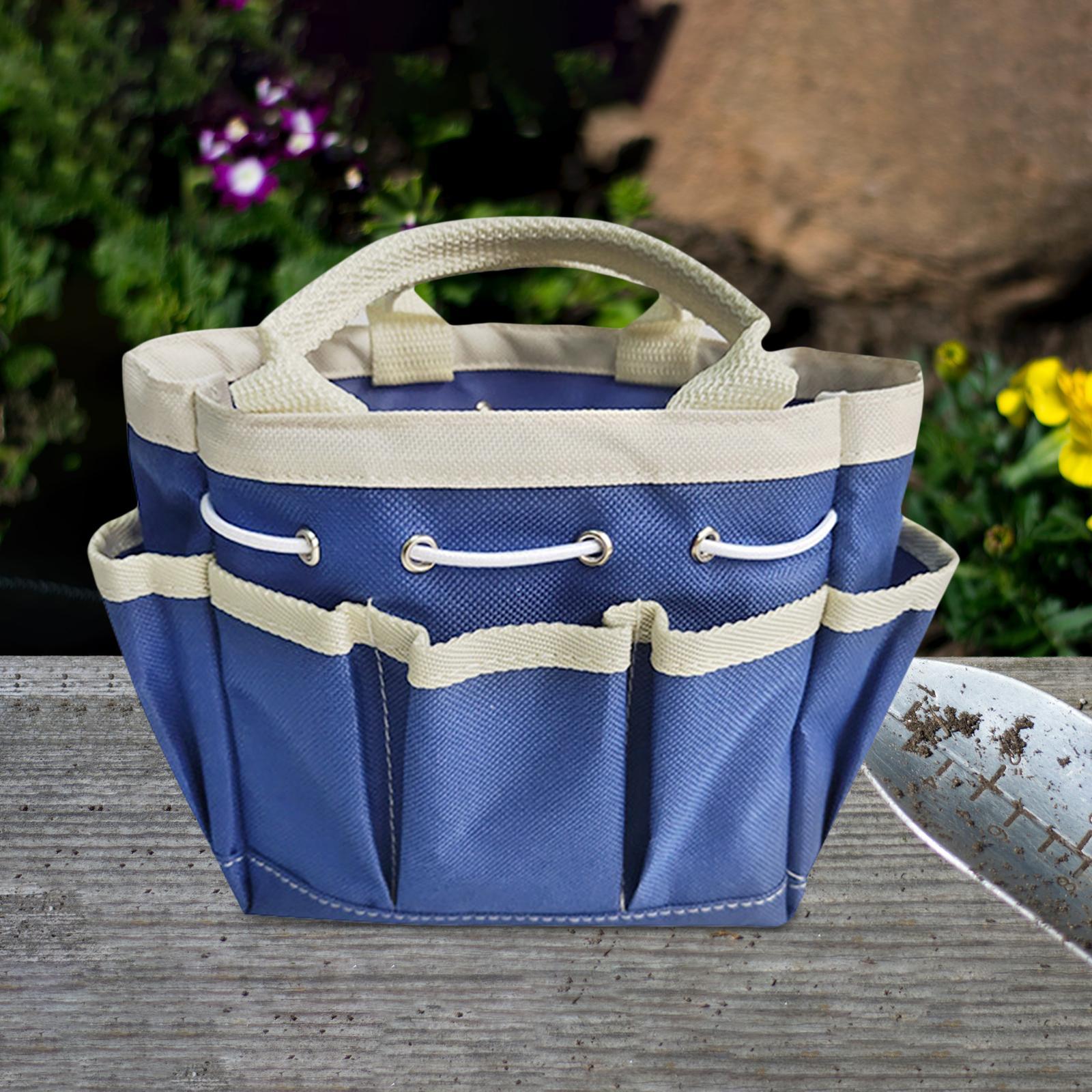Garden Tool Bag Heavy Duty Wear Resistant Oxford Bag for Outdoor Garden Yard