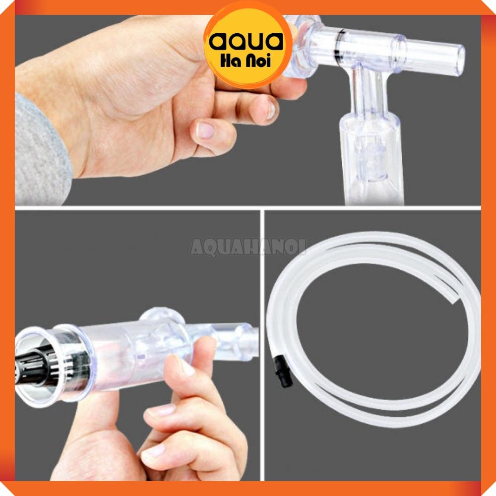 Dụng cụ Jeneca AS-666/666B hút phân cặn bẩn đáy, thay nước hồ thủy sinh cá cảnh