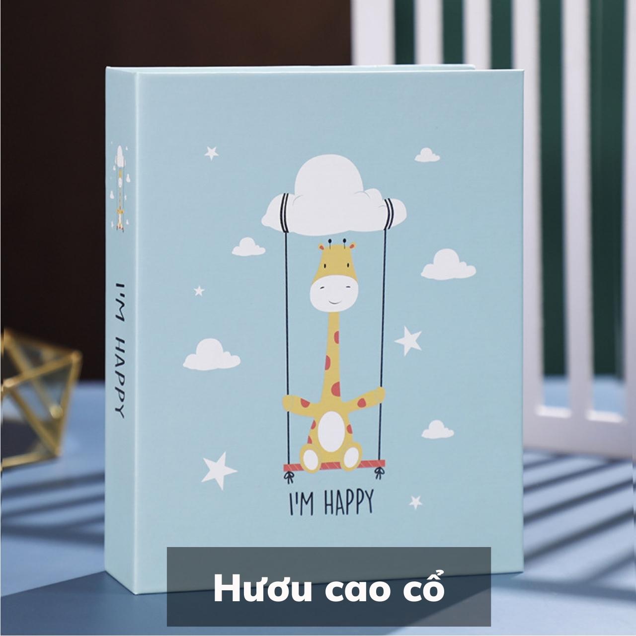 Album ảnh 10x15 đựng 100 tấm bìa giấy cứng giữ ảnh cho con, ảnh gia đình, quà tặng ý nghĩa