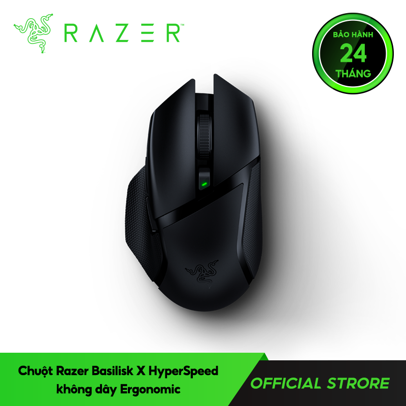 Chuột gaming Razer Basilisk X HyperSpeed - Hàng chính hãng