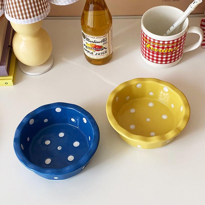 Bát Gốm Hàn Quốc Dễ Thương Đa Ứng Dụng Cho Nhà Ở