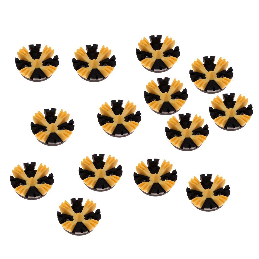 Set of 28 Golf Shoe Spikes with Diameter: 25 mm/1 inch for Golf Shoes, Durable & Reliable