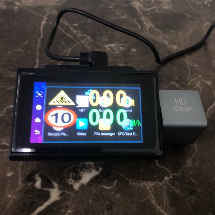 Camera hành trình ô tô, xe hơi nhãn hiệu Whexune F8 tích hợp 4G, Wifi, màn hình cảm ứng 3 inch - Hàng Nhập Khẩu