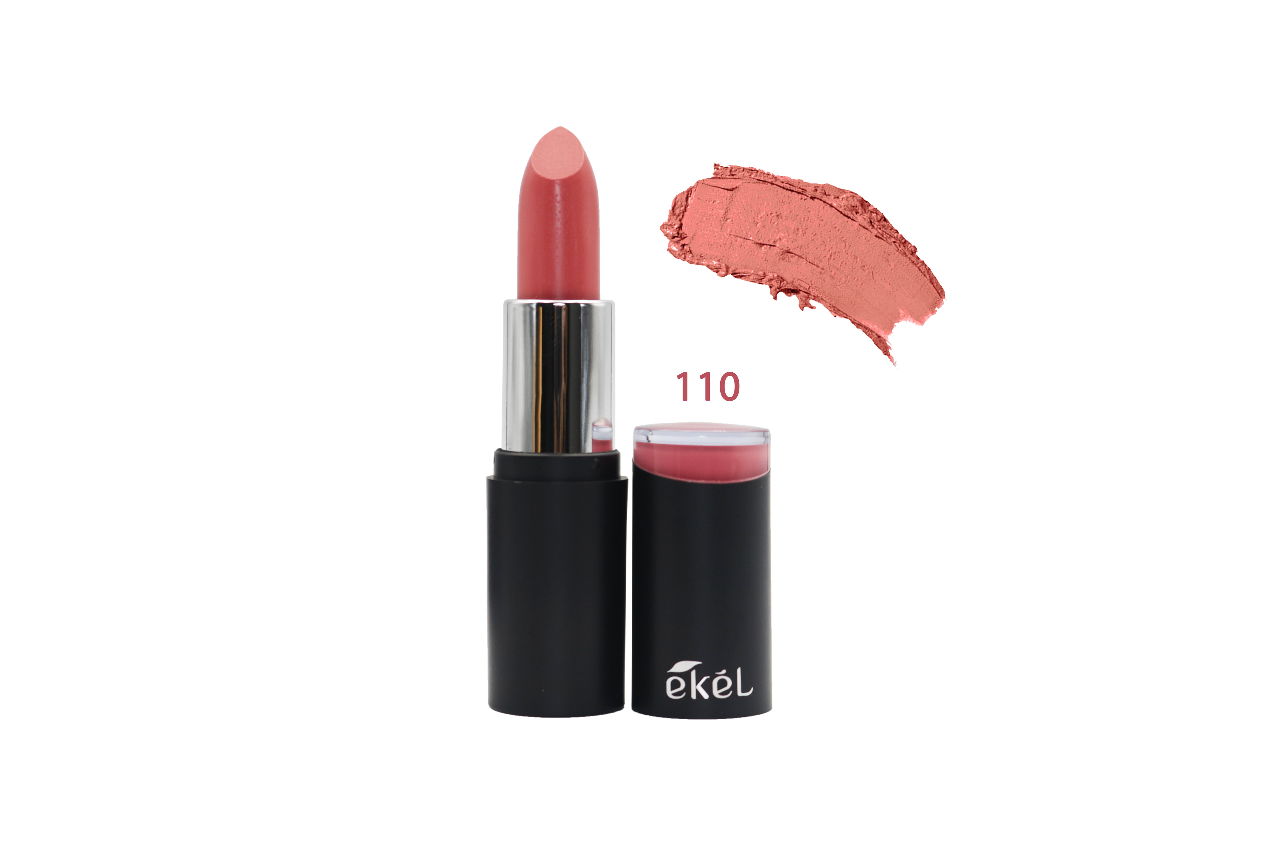 Son màu lì nhẹ môi coral love Ekel Professional Ample Essence Lip 110