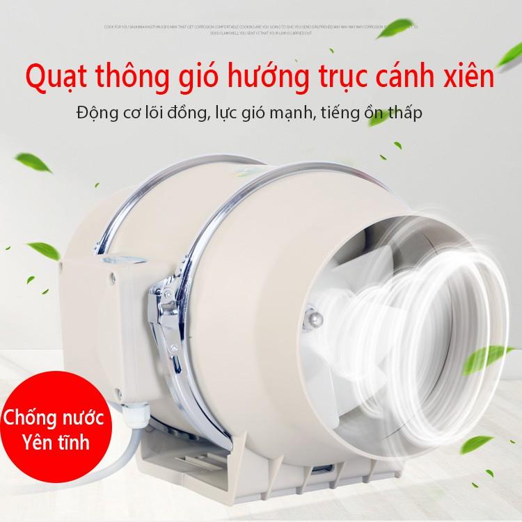 FU97- Quạt thông gió gia dụng hút gió thông gió hút ẩm làm khô phòng ngủ máy hút ẩm thông gió không khí vinhthuan.shop