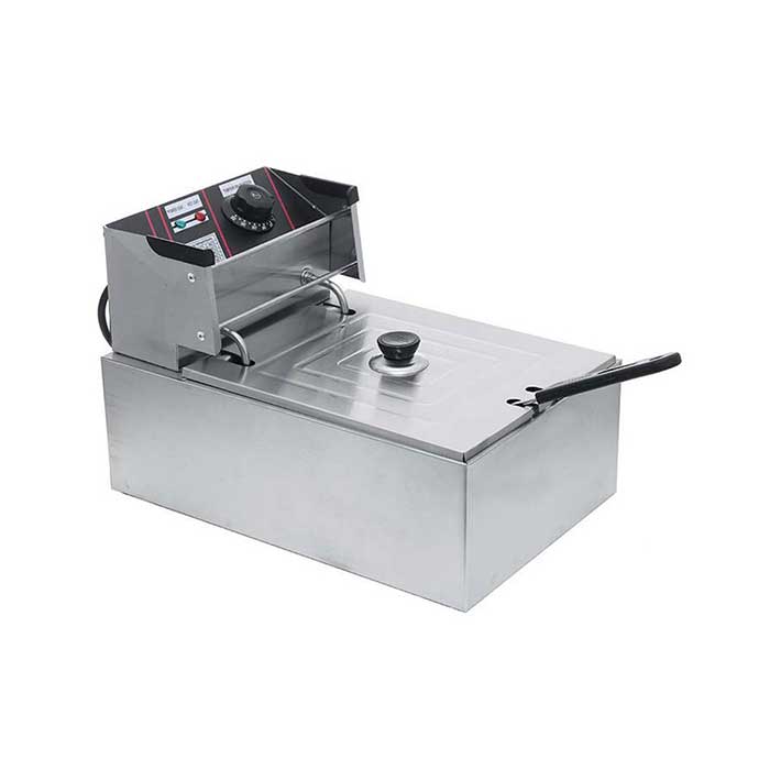 Bếp Chiên Nhúng Điện ABG - Bếp Chiên Công Nghiệp Cao Cấp 6L- Sản Phẩm Đa Năng, Thiết Kế Tối Ưu - Tiết Kiệm - An Toàn - Thực Phẩm Được Chiên Rán Nhanh Chóng, Chín Đều, Thơm Ngon, Vàng Giòn - hàng chính hãng