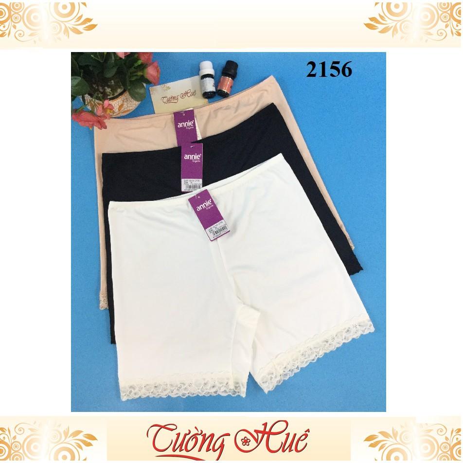 Quần đùi mặc váy Annie 2156 su lạnh ống chân phối ren.