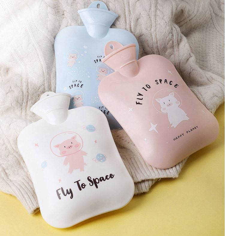 Túi Chườm Nóng Lạnh Cute Pig  Big Size 1300ml ( Tặng Kèm Túi Vải Bông Mềm Mại)