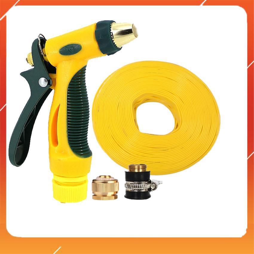 Bộ dây vòi xịt nước rửa xe, tưới cây tăng áp 3 lần,loại 3-5M 206317