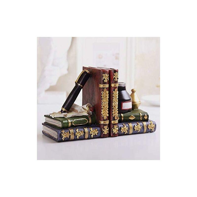 Tidy Bookends - Quà tặng DVD của văn phòng cổ điển nặng (Bút và Băng mực, 6,3 x 6 x 4 inch)