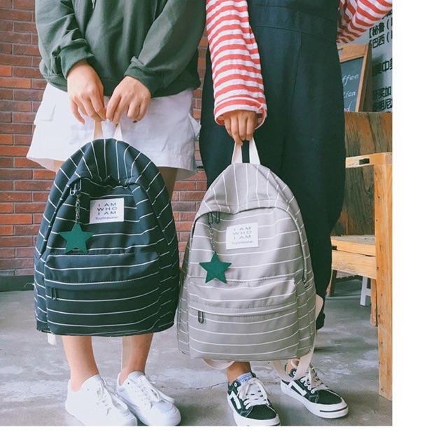 Balo Who I Am trẻ trung màu sắc trendy dễ phối kết hợp nhiều kiểu cách-đi học-du lịch-dã ngoại đều hợp