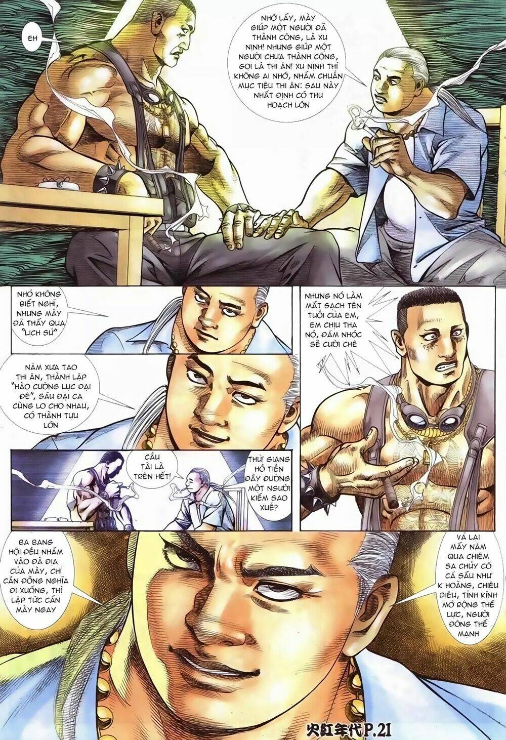 hỏa hồng niên đại hắc cốt đường chapter 83 19