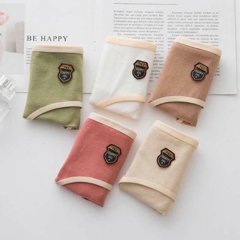 COMBO 10 QUẦN LÓT COTTON HAPPY MẪU MỚI