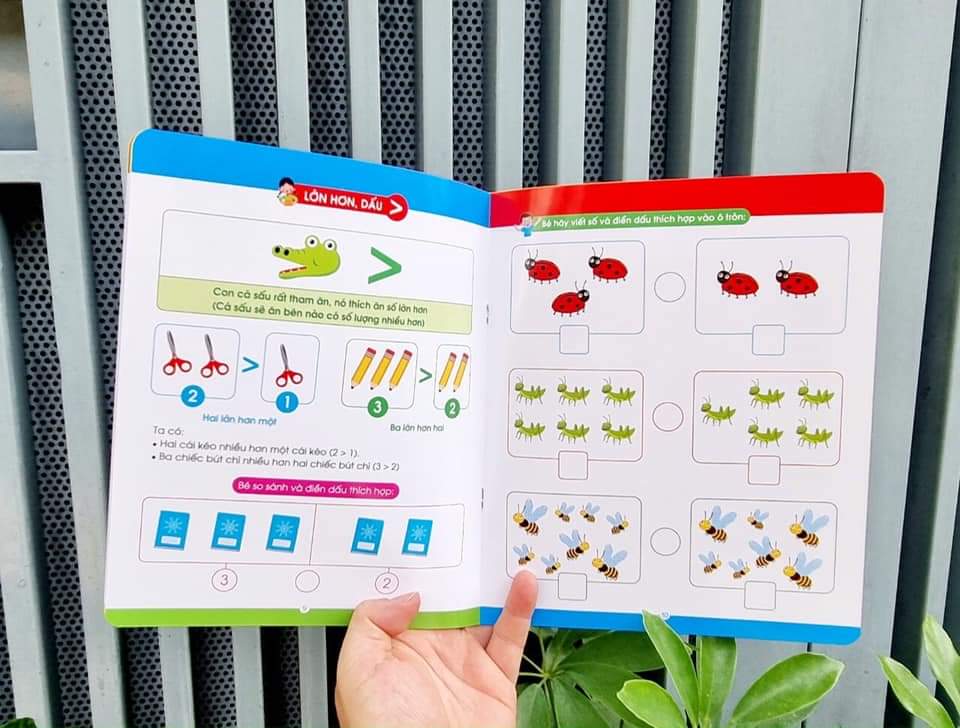 Combo phát triển tư duy cho trẻ 3 - 4 tuổi - Version 2
