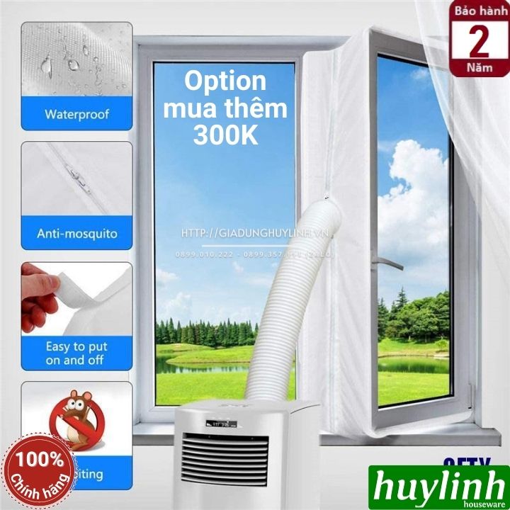 Máy lạnh - điều hoà di động Fujie MPAC12 - Công suất 12000BTU (1.5HP) [Sử dụng phòng 20-35m2] - Hàng chính hãng