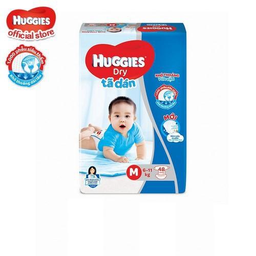 Tã dán Huggies Dry Jumbo M48/L42/XL38/XXL34