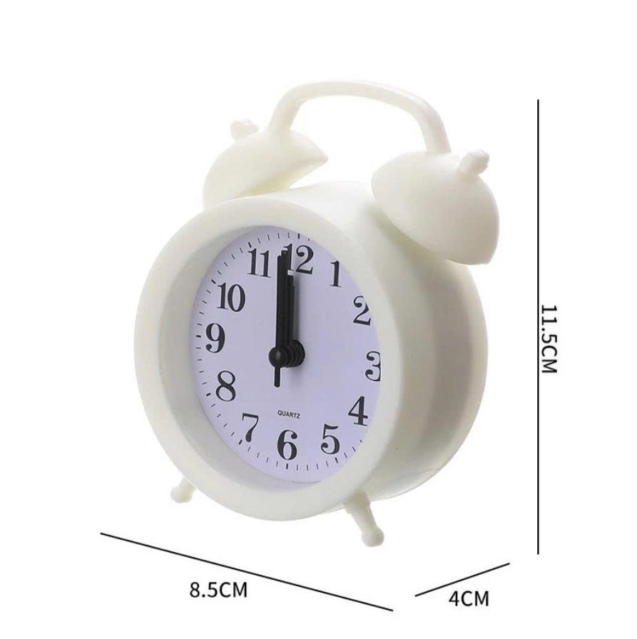 Đồng Hồ Báo Thức Hình Chuông Phong Cách Retro