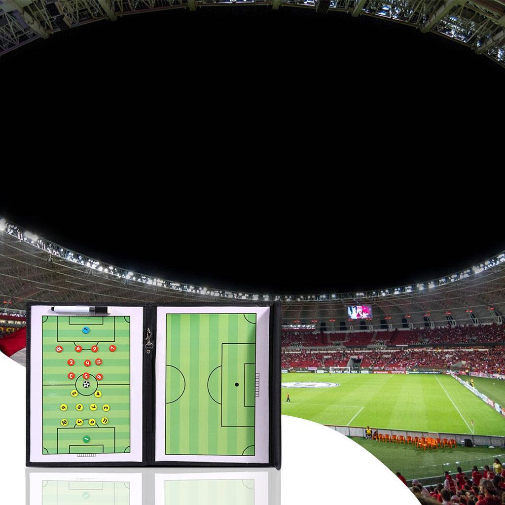 2x Coaches Board with Pen Dry Erase Coaching Clipboard Coaches Tool