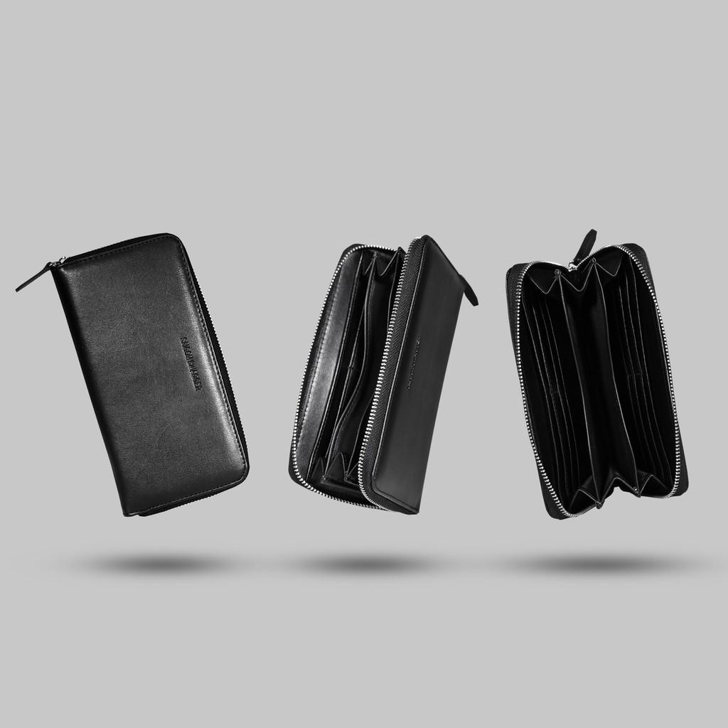 Ví Nam, Nữ Dây Kéo Dài Da Cao Cấp SAIGON SWAGGER SGS Anthem Leather Long Zip Wallet