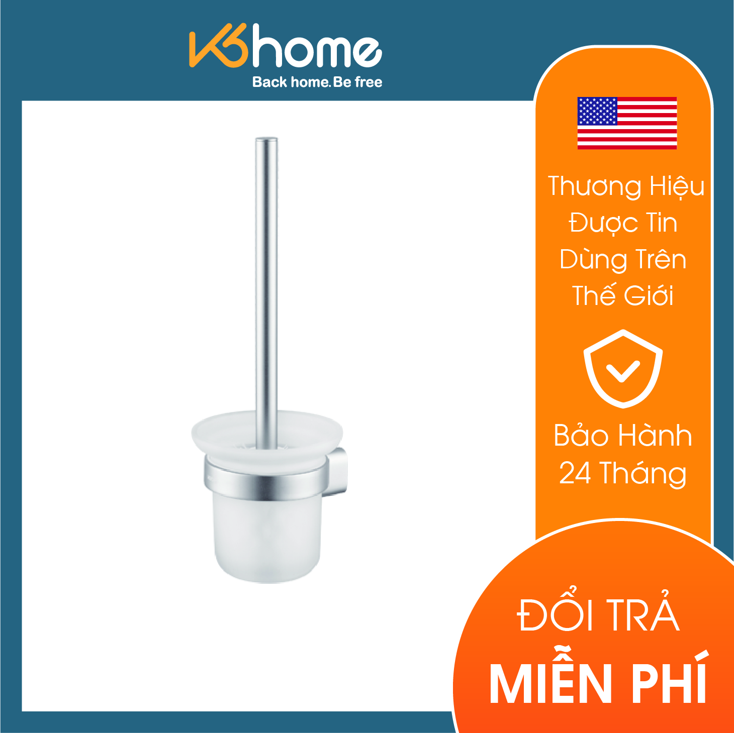 Cọ rửa toilet kèm giá đỡ Moen ACC2406