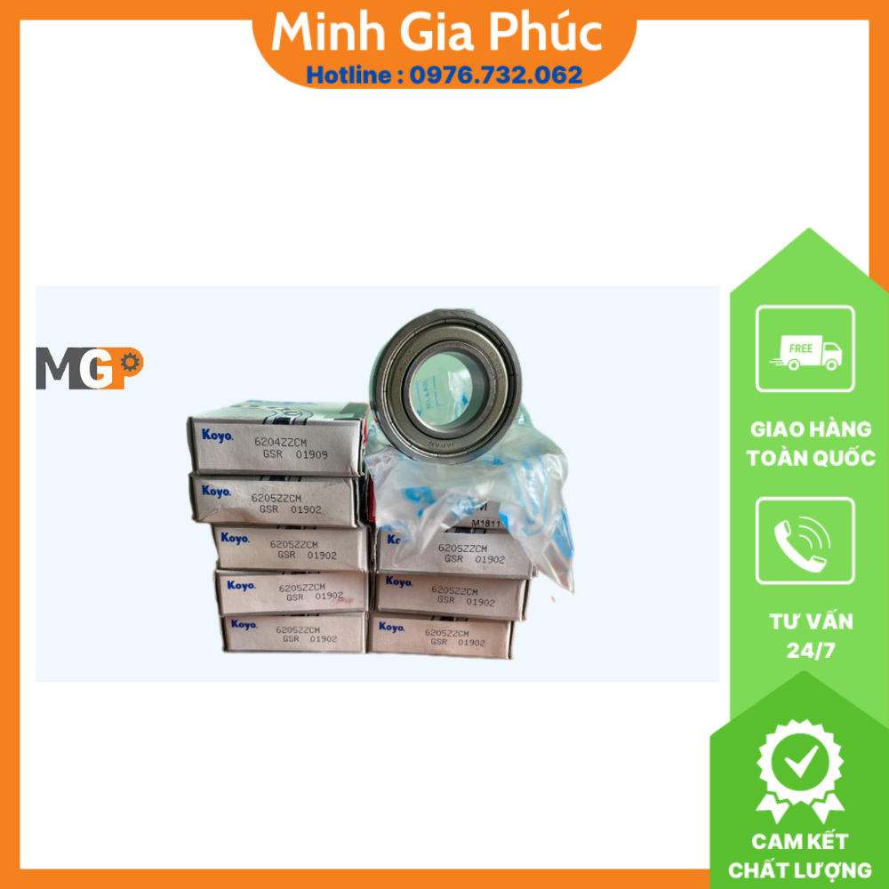 Vòng Bi 6205zz Giảm Ma Sát, Chịu Tải Và Định Vị Các Chi Tiết Quay