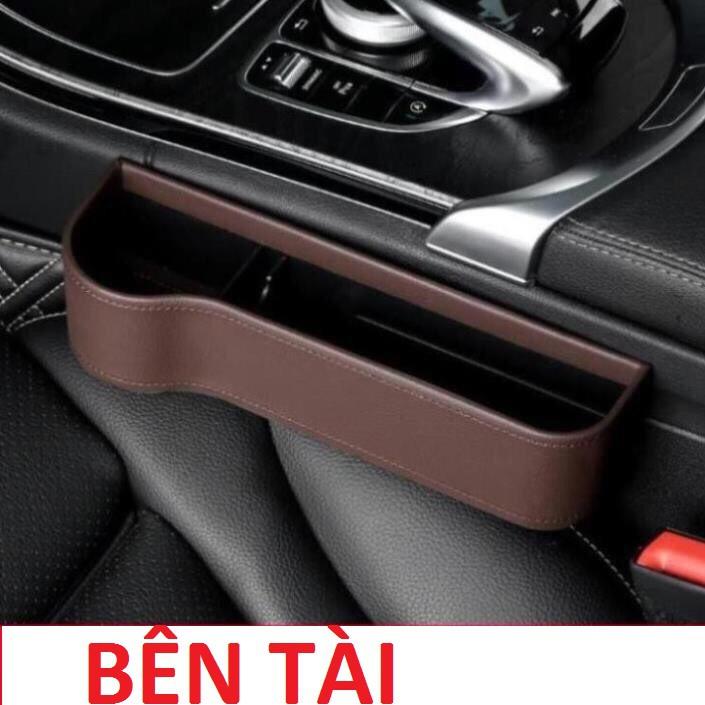 Bộ Khay Đựng Đồ Đa Năng - Hộc Để Đồ Khe Ghế Ô Tô Xe Hơi Cao Cấp