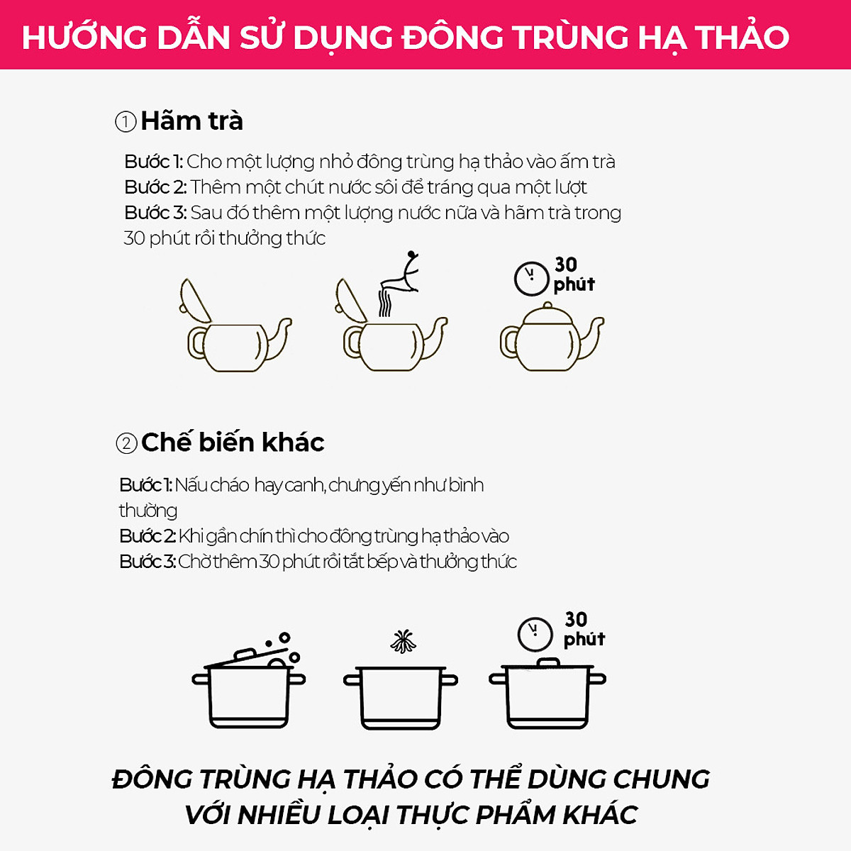 Đông Trùng Hạ Thảo Toro Sấy Thăng Hoa Nguyên Sợi | TORO FARM