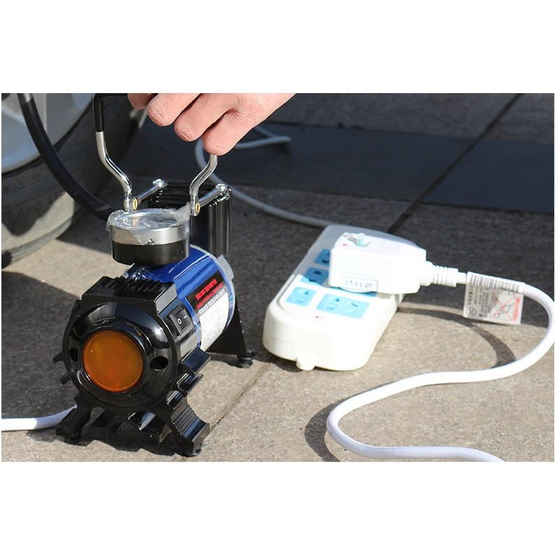 Máy bơm lốp đa năng mini nguồn điện 220V dây ống 3m - ShopToro - AsiaMart