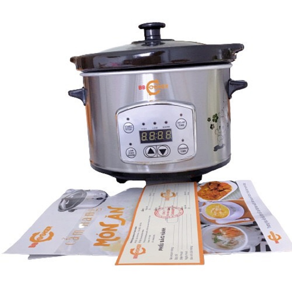 Nồi Nấu Chậm Tự Động BBCooker DS15 - Hàng Chính Hãng