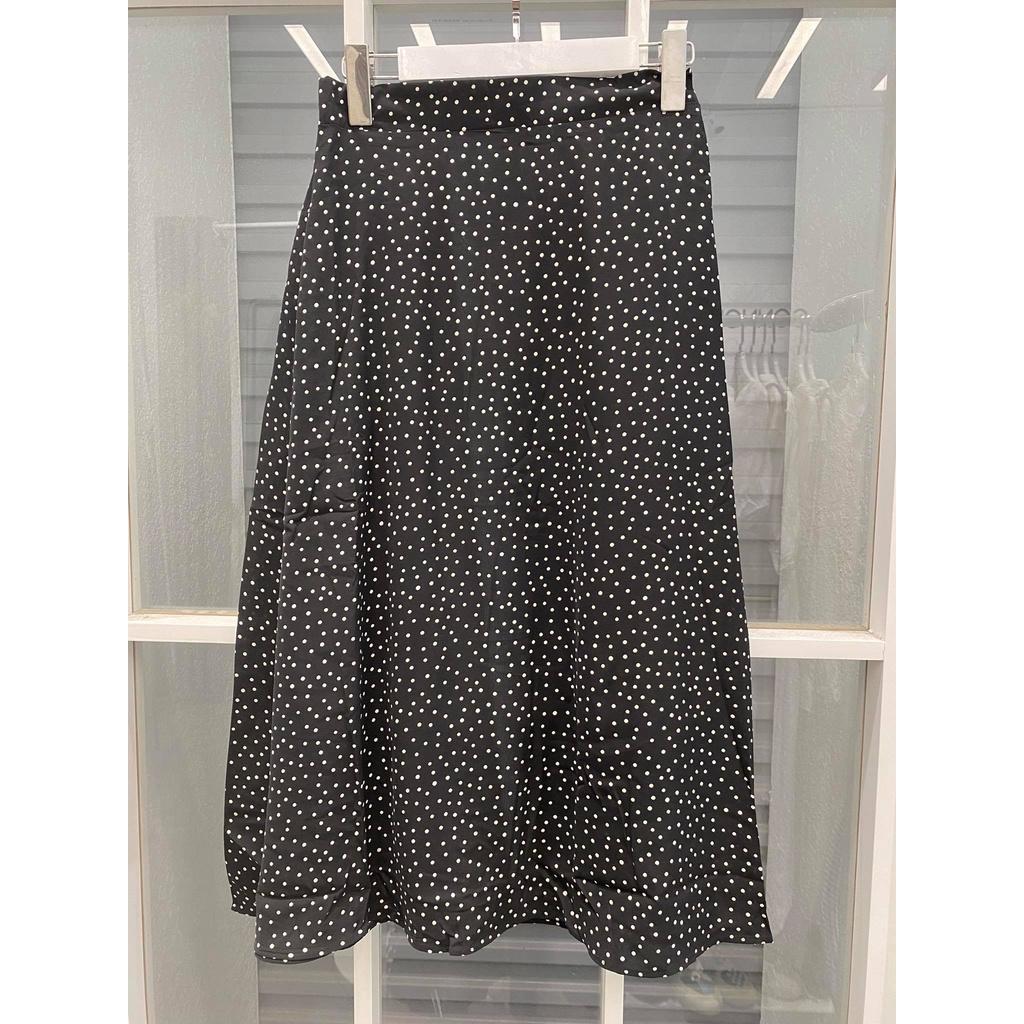 Váy hoa dài suông mát mùa hè