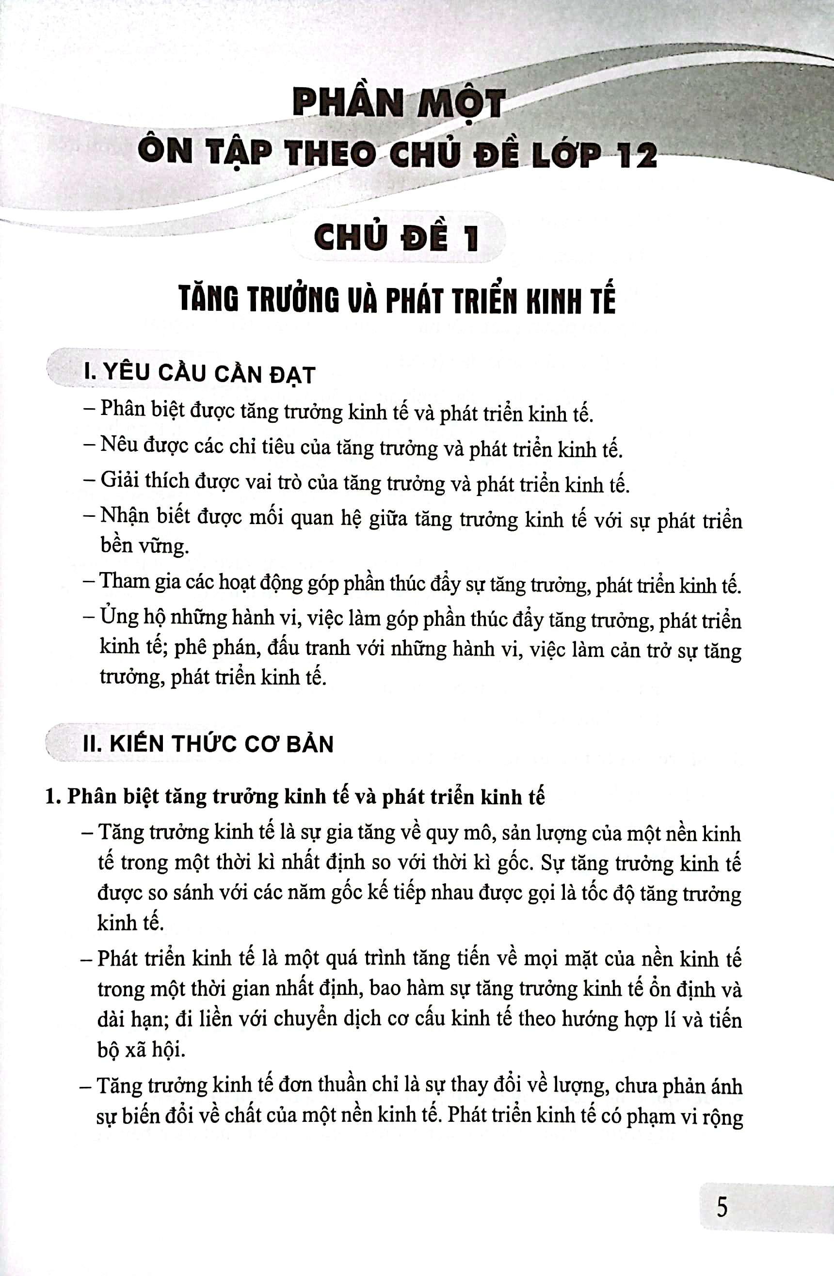 Hướng Dẫn Ôn Thi Tốt Nghiệp Trung Học Phổ Thông - Môn Giáo Dục Kinh Tế Và Pháp Luật (Theo Chương Trình Giáo Dục Phổ Thông 2018)