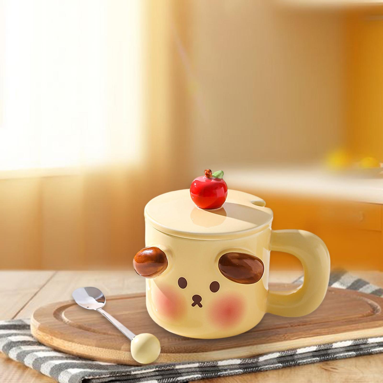 Ceramic Coffee Mug Tea Cup Household Creative Novelty Birthday Gifts Milk Mug Cup Coffee Cup for Valentines Day Office Hotel Beverage Friends