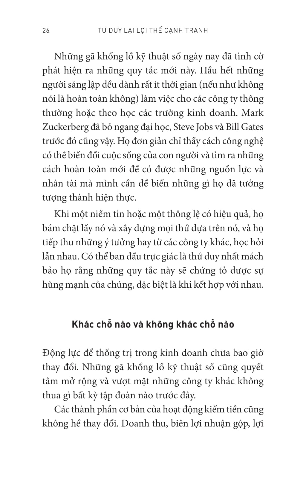 Tư Duy Lại Lợi Thế Cạnh Tranh - 6 Quy Tắc Mới Cho Thời Đại Số _TRE