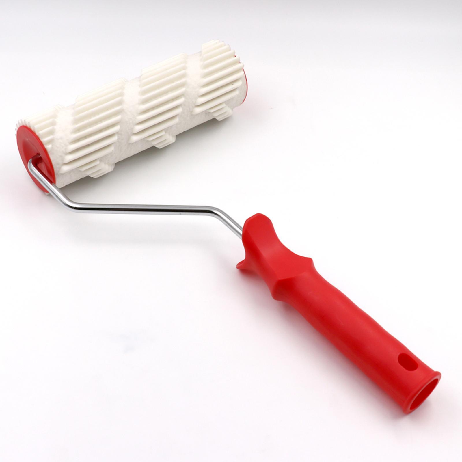DIY Patterned Paint Roller, Por Decorative Wall Painting Tool Rubber Roller for Home Decor