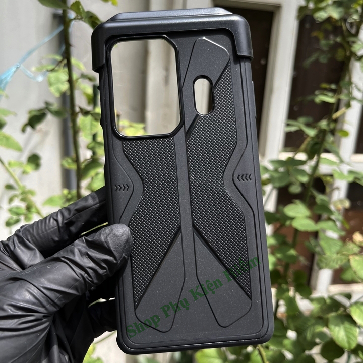 Ốp lưng dành cho Black Shark 5 - Shark 5 Pro đen chống sốc