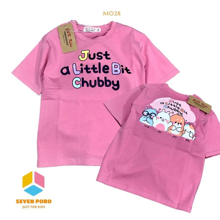 Áo Thun Form Rộng Bé Gái Dễ Thương In Hình G028 G&amp;K Kids - Sevenporo SEVENPORO.COM